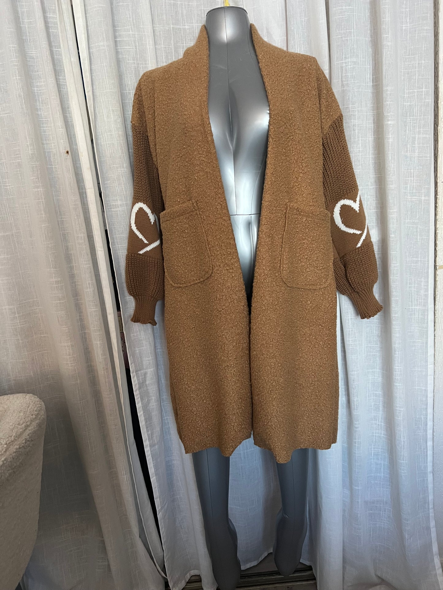 Gilet long moumoute Katie-The Phénix Styles