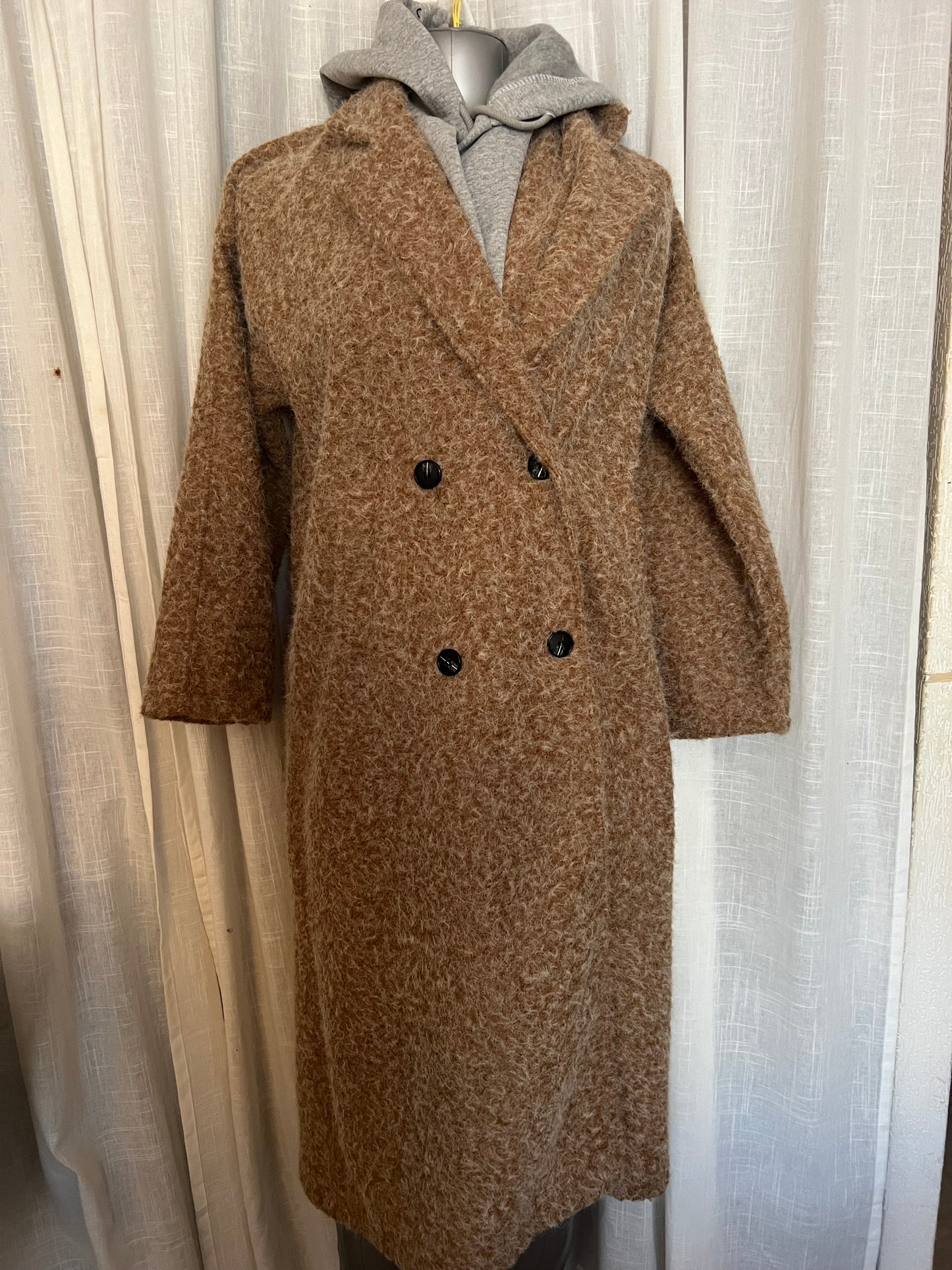 Veste longue moumoute Paola-The Phénix Styles