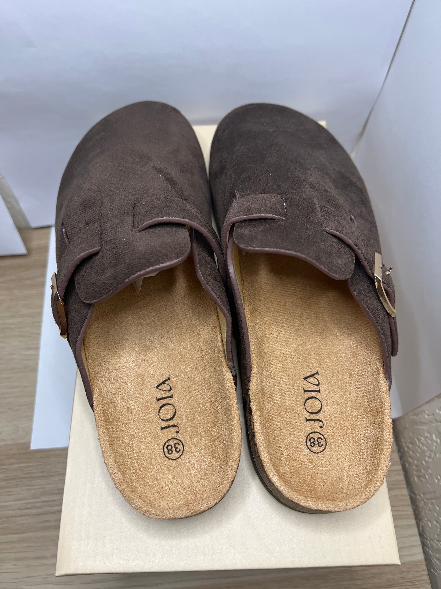 Mules Sabots marron-The Phénix Styles