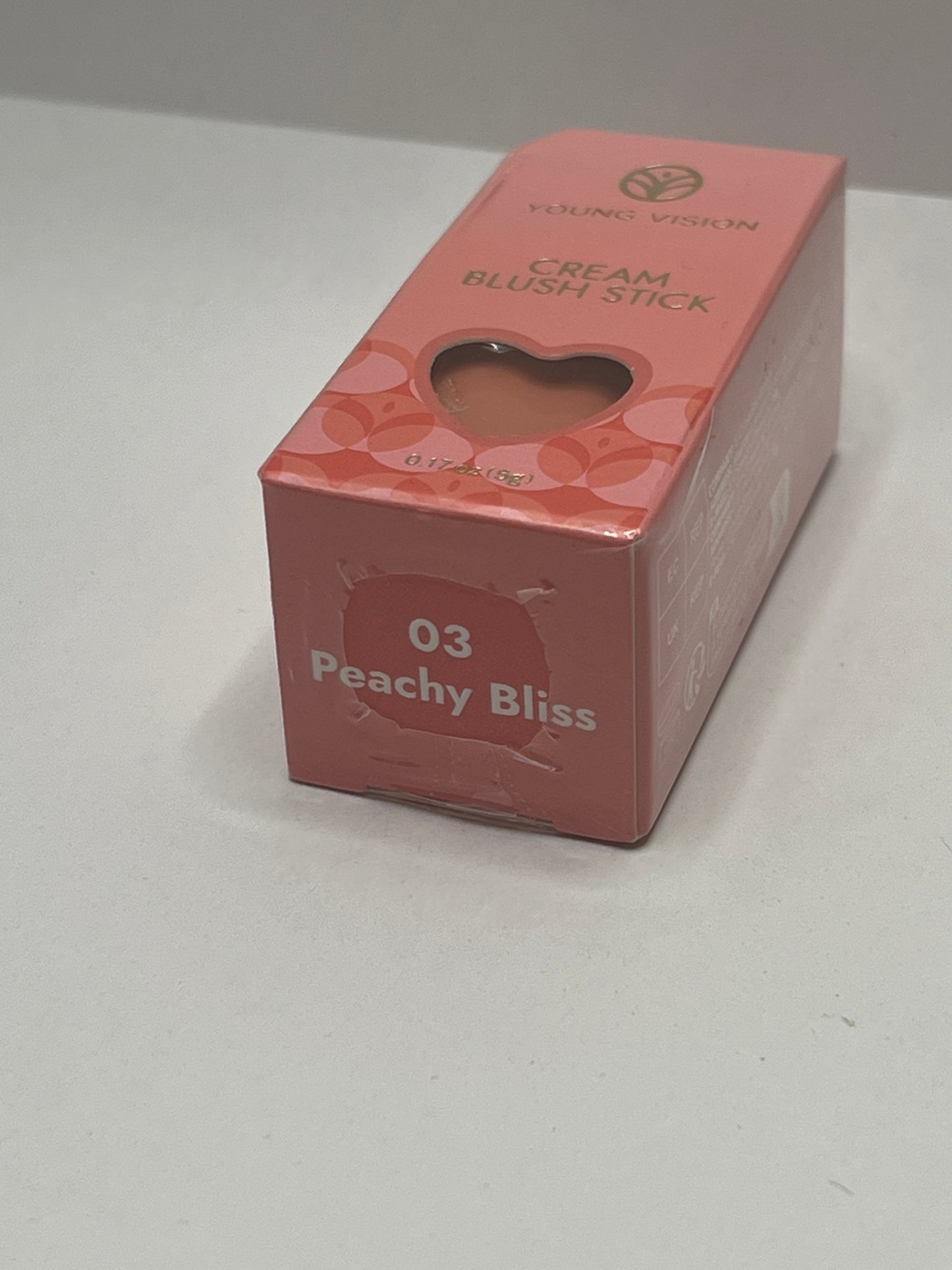 Bâton de Blush stick Cœur -Young Vision-The Phénix Styles