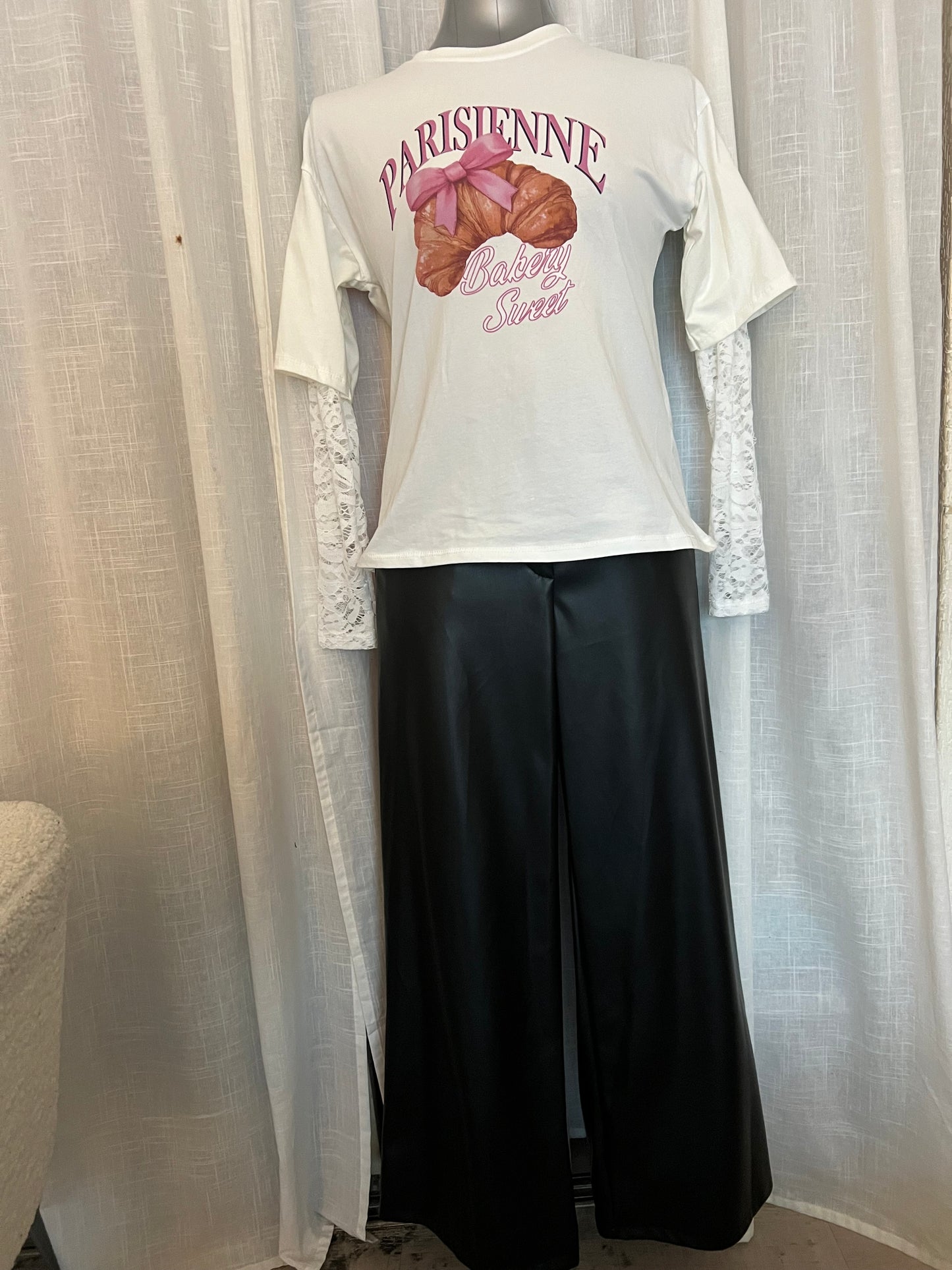 Pantalon large Similicuir Sharly- The Phénix Styles