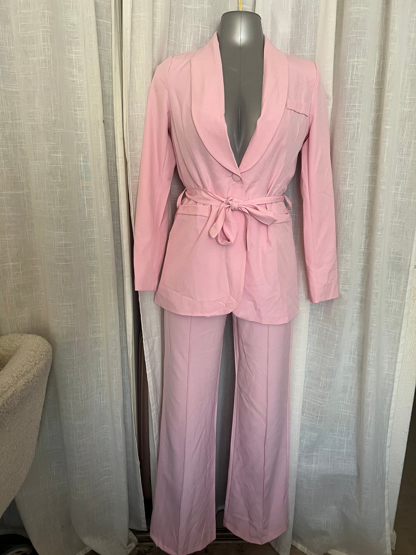 Ensemble tailleur Rose-The Phénix Styles