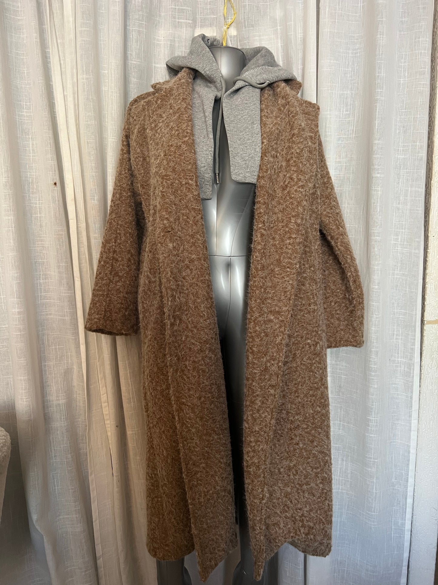 Veste longue moumoute Paola-The Phénix Styles