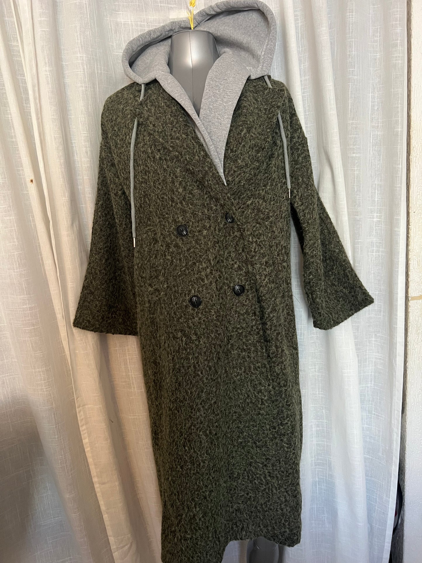 Veste longue moumoute Paola-The Phénix Styles