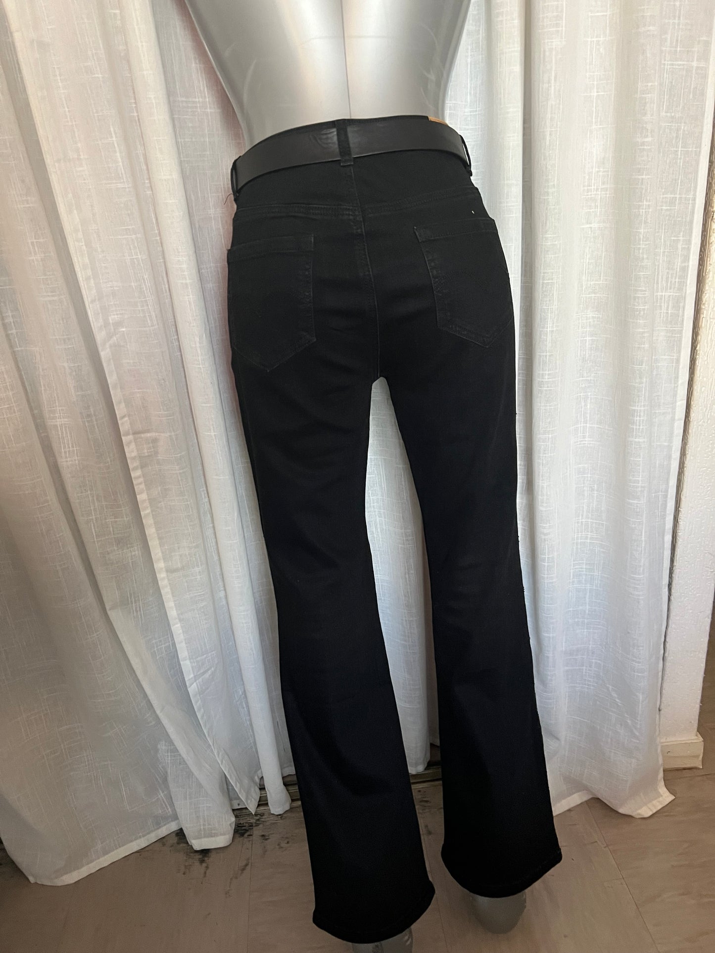Jeans flare à strass Kenya-The Phénix Styles