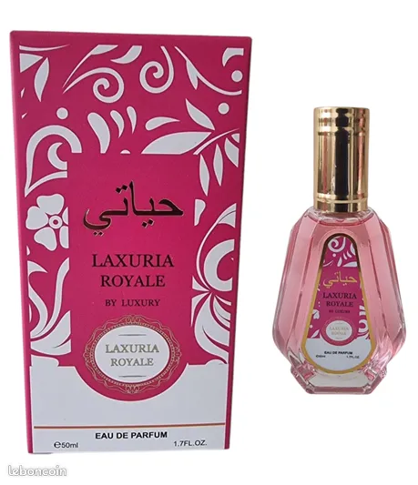 Parfum LUXURIA ROYALE 50ml– Inspiration Dubaï Yara Candy-The Phénix Styles