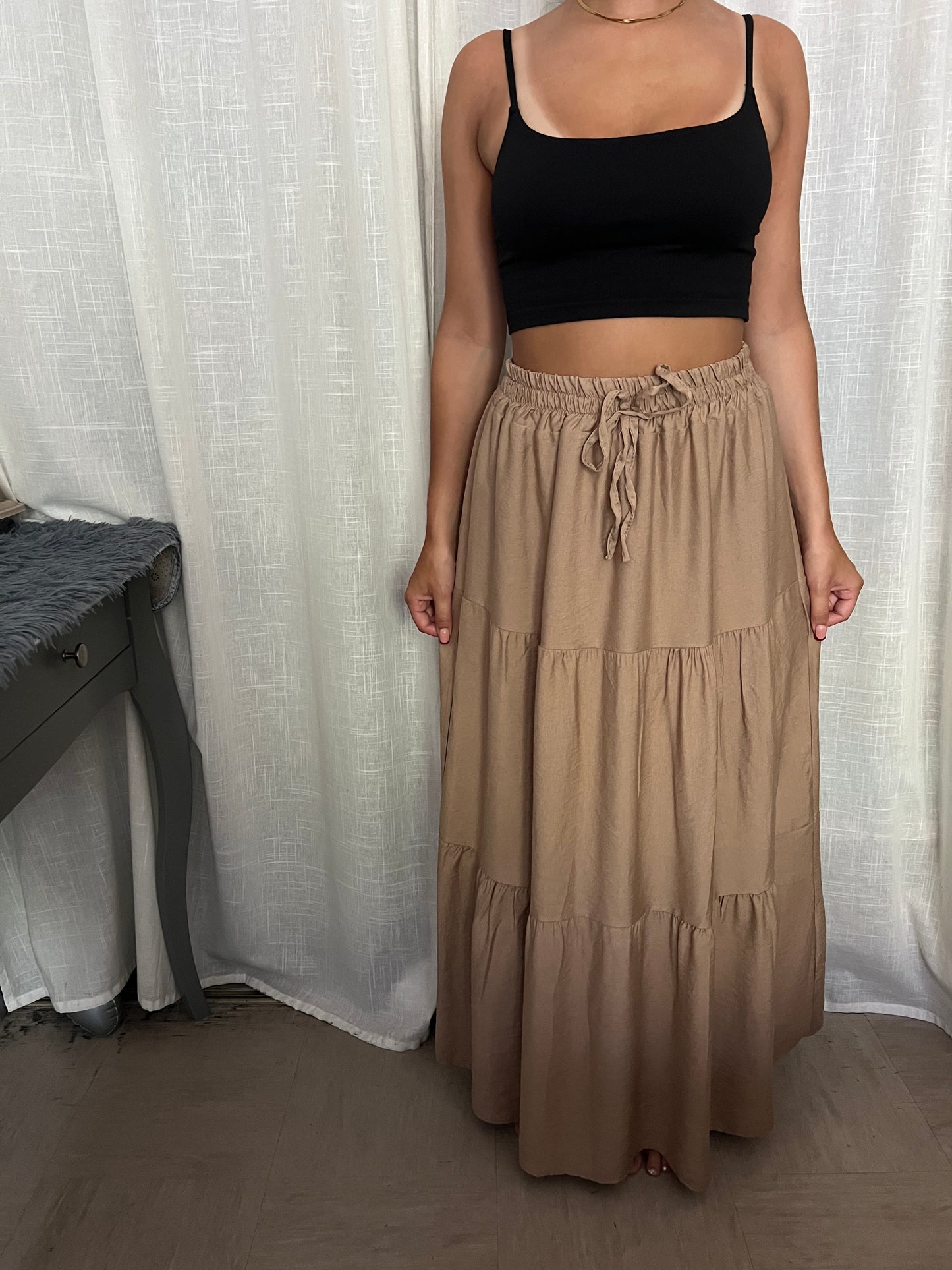 Jupe longue Esmeralda-The Phénix Styles