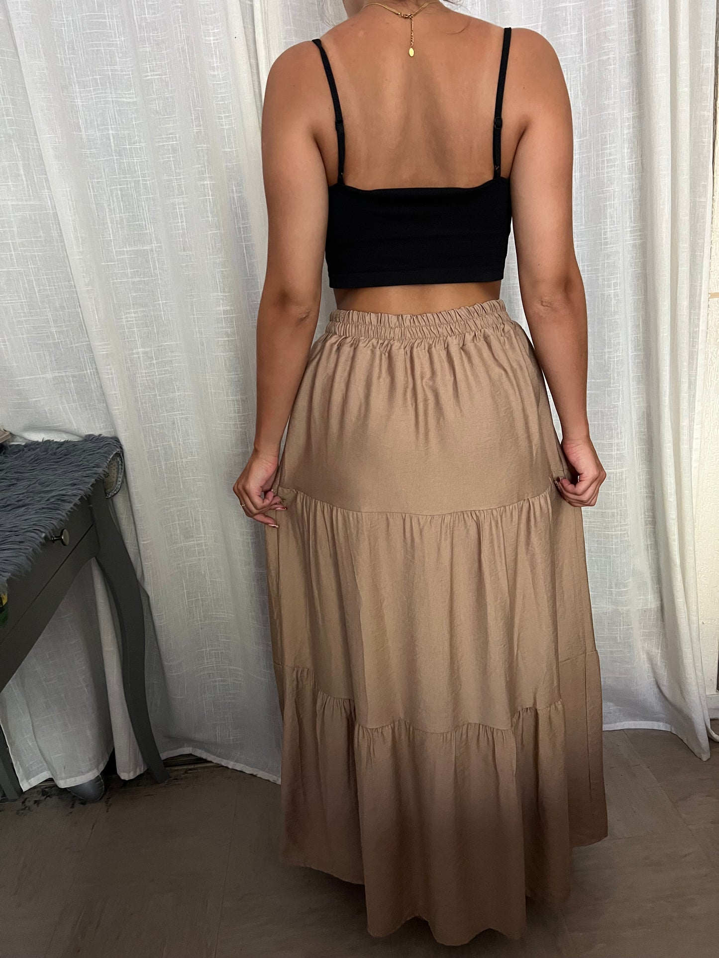 Jupe longue Esmeralda-The Phénix Styles