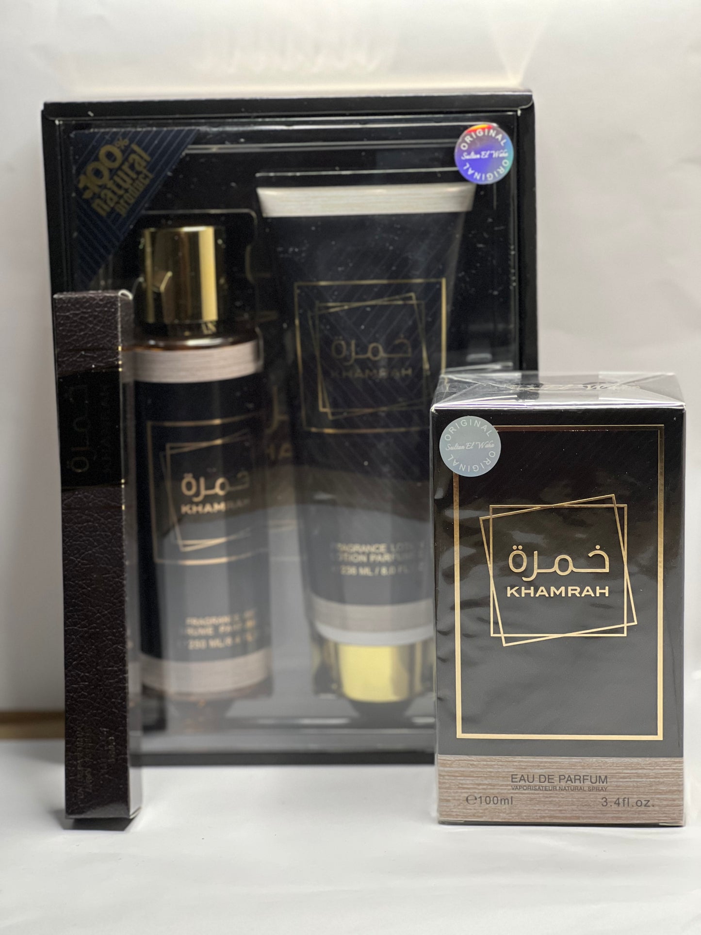 Box Parfum de Dubaï pour homme KHAMRAH-SULTAN EL WAHA-The Phénix Styles
