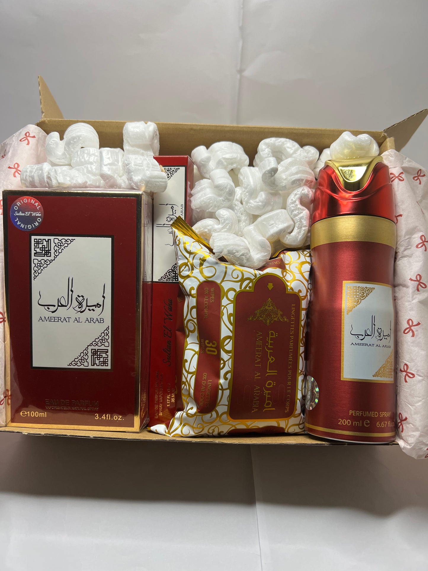 🌟 Box Parfum de Dubaï –AMEERAT AL ARAB 1🌟-Maison Sultan El Waha-The Phénix Styles