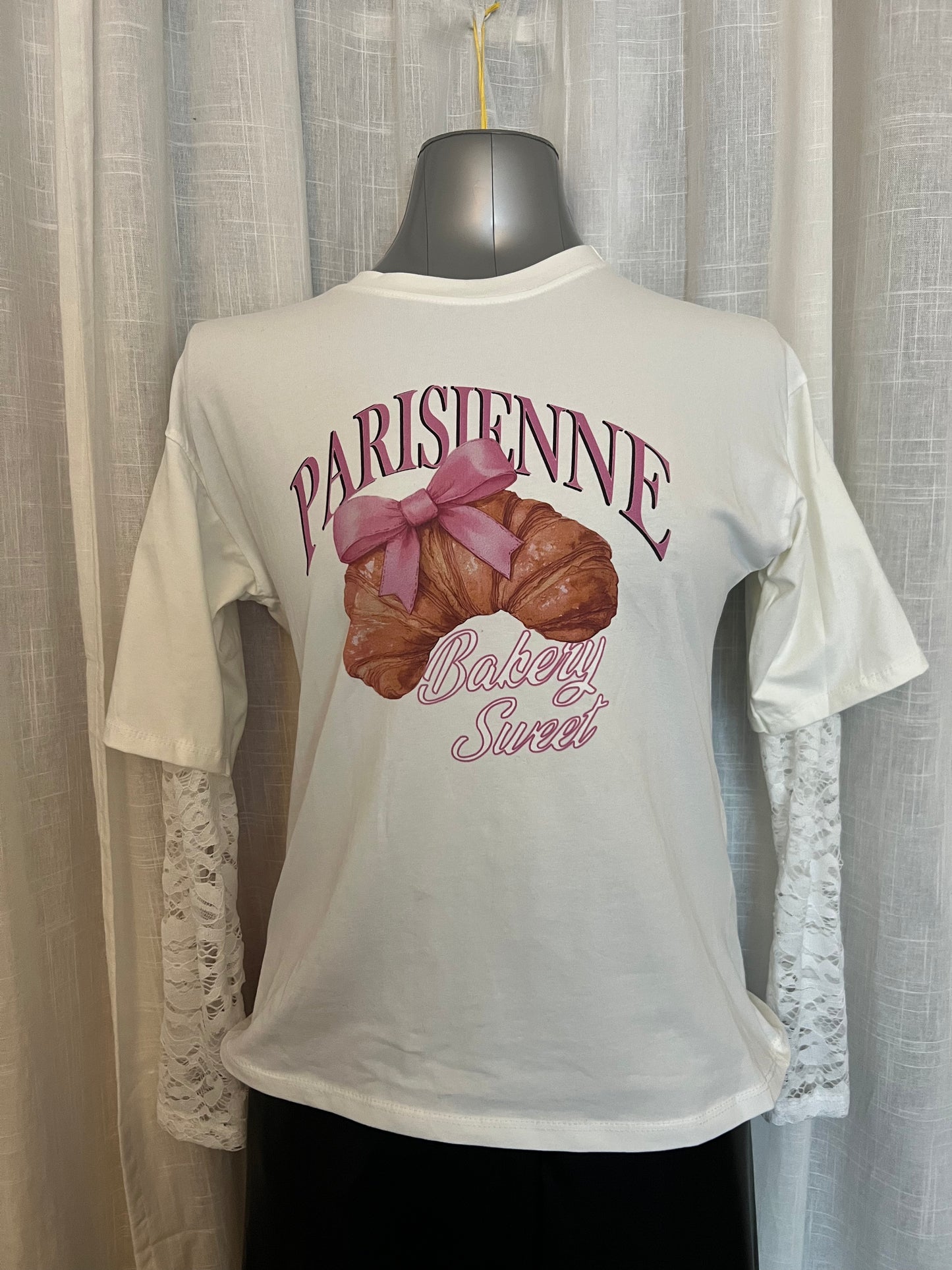T-Shirt dentelle La Parisienne- The Phénix Styles