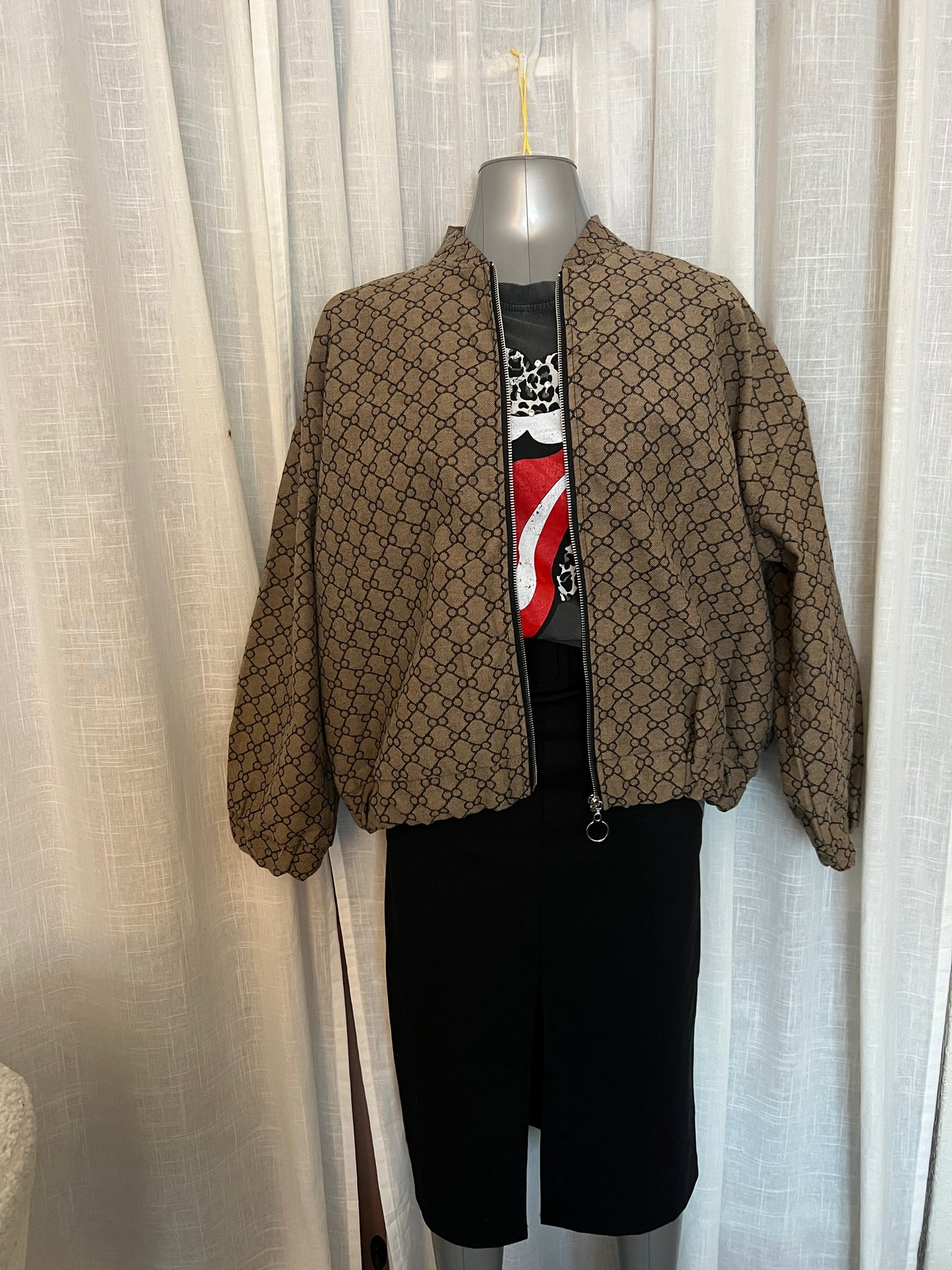 Bomber Gucco grande taille-The Phénix Styles