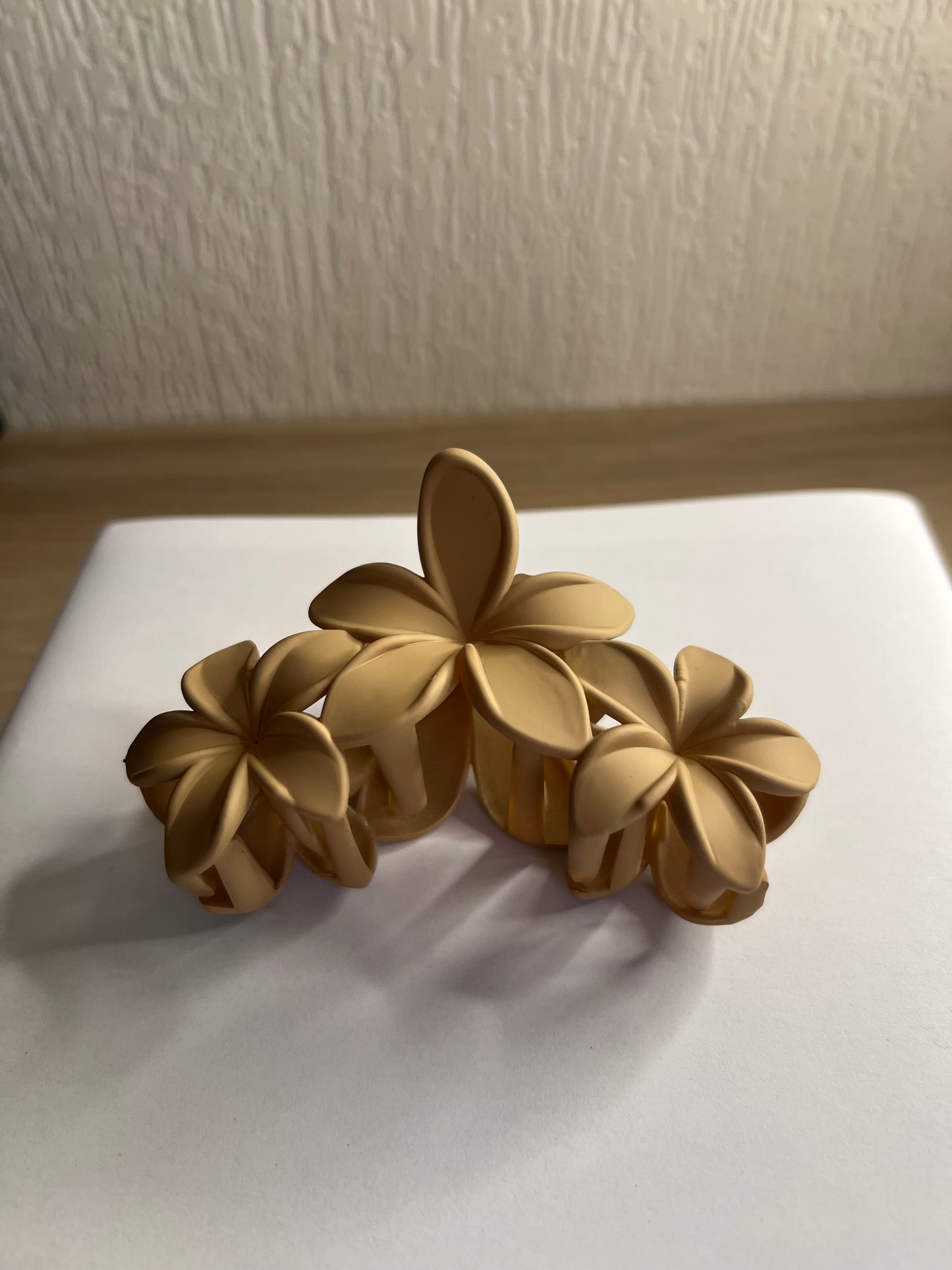Pince à cheveux fleur matte-The Phénix Styles