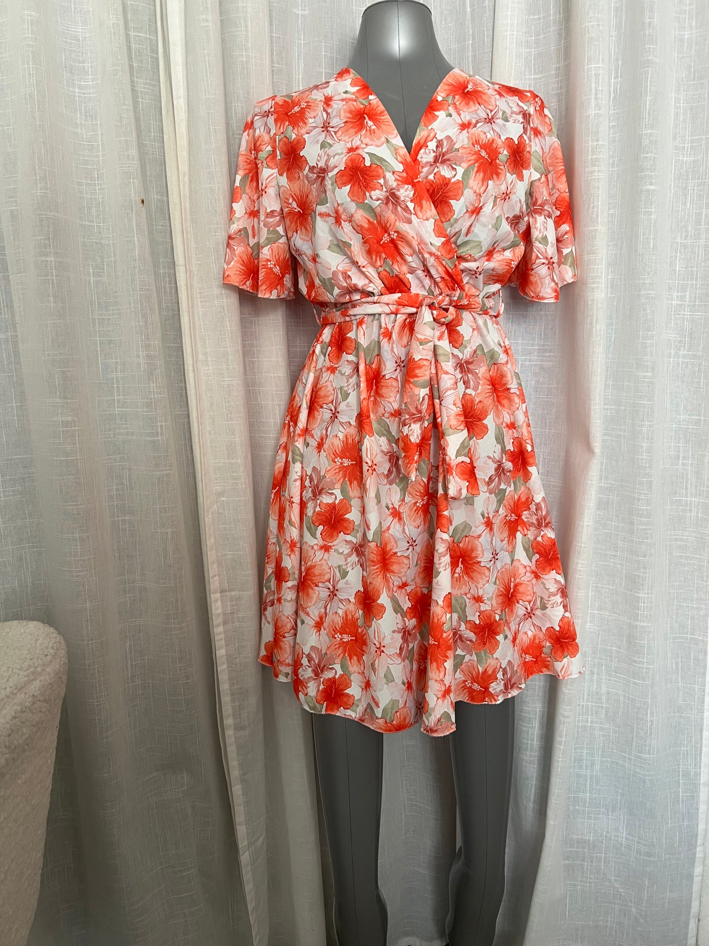 Robe fluide fleurie Fanny-The Phénix Styles