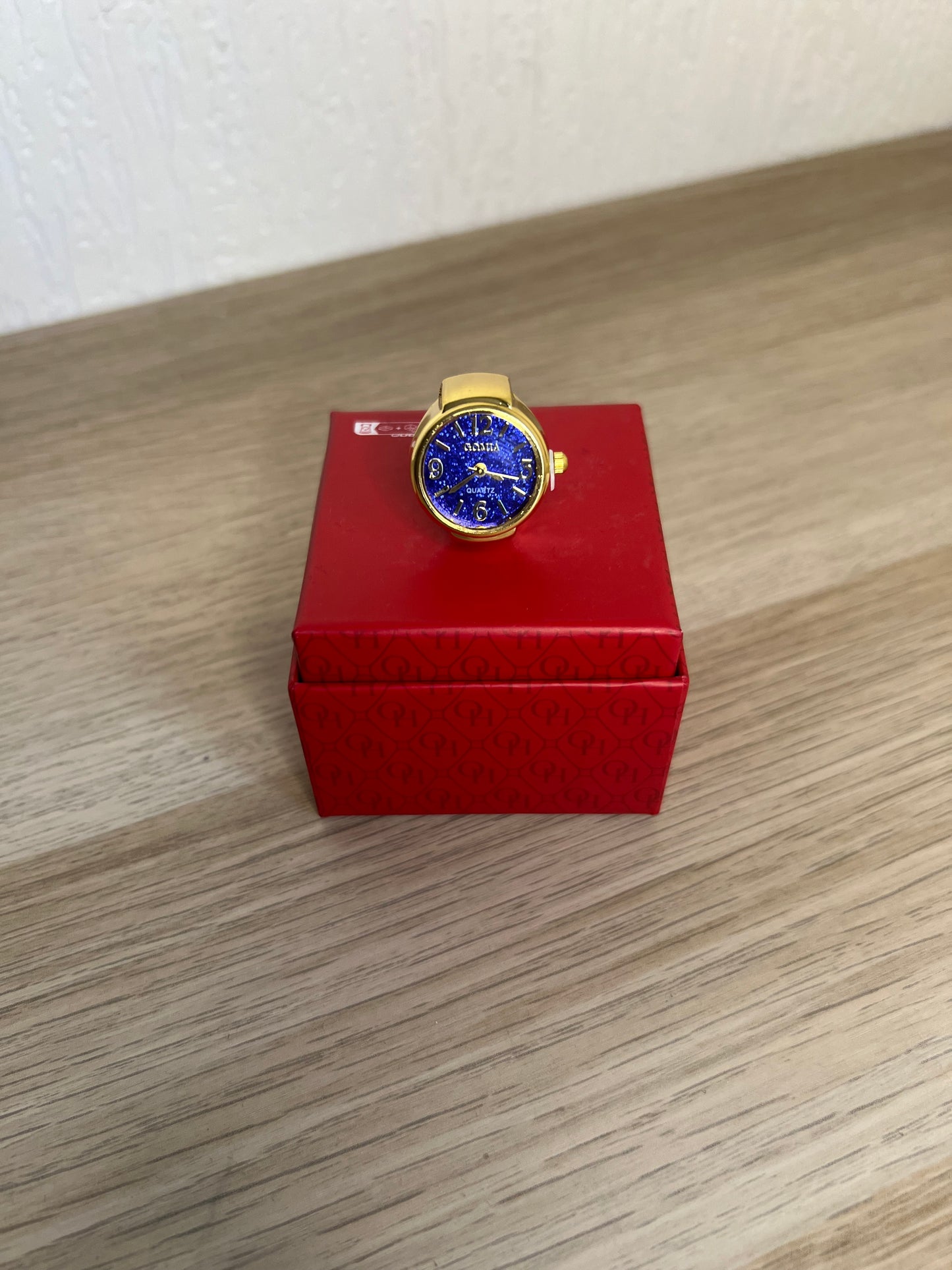 Bague montre Quartz dorée ⌚️ Lya-The Phénix Styles