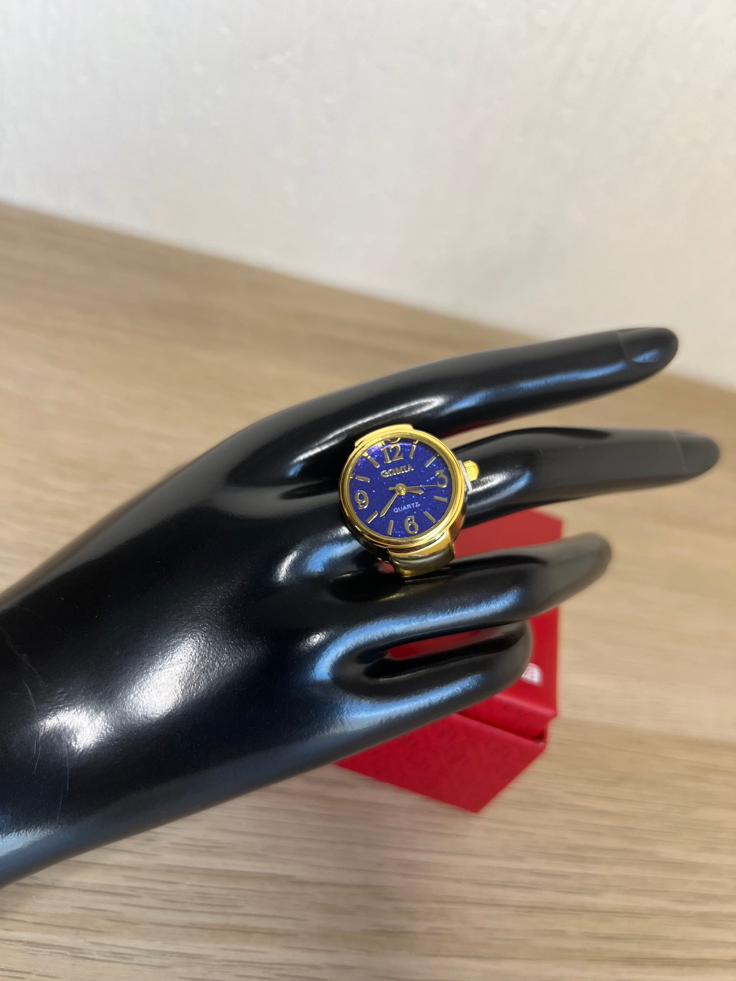 Bague montre Quartz dorée ⌚️ Lya-The Phénix Styles