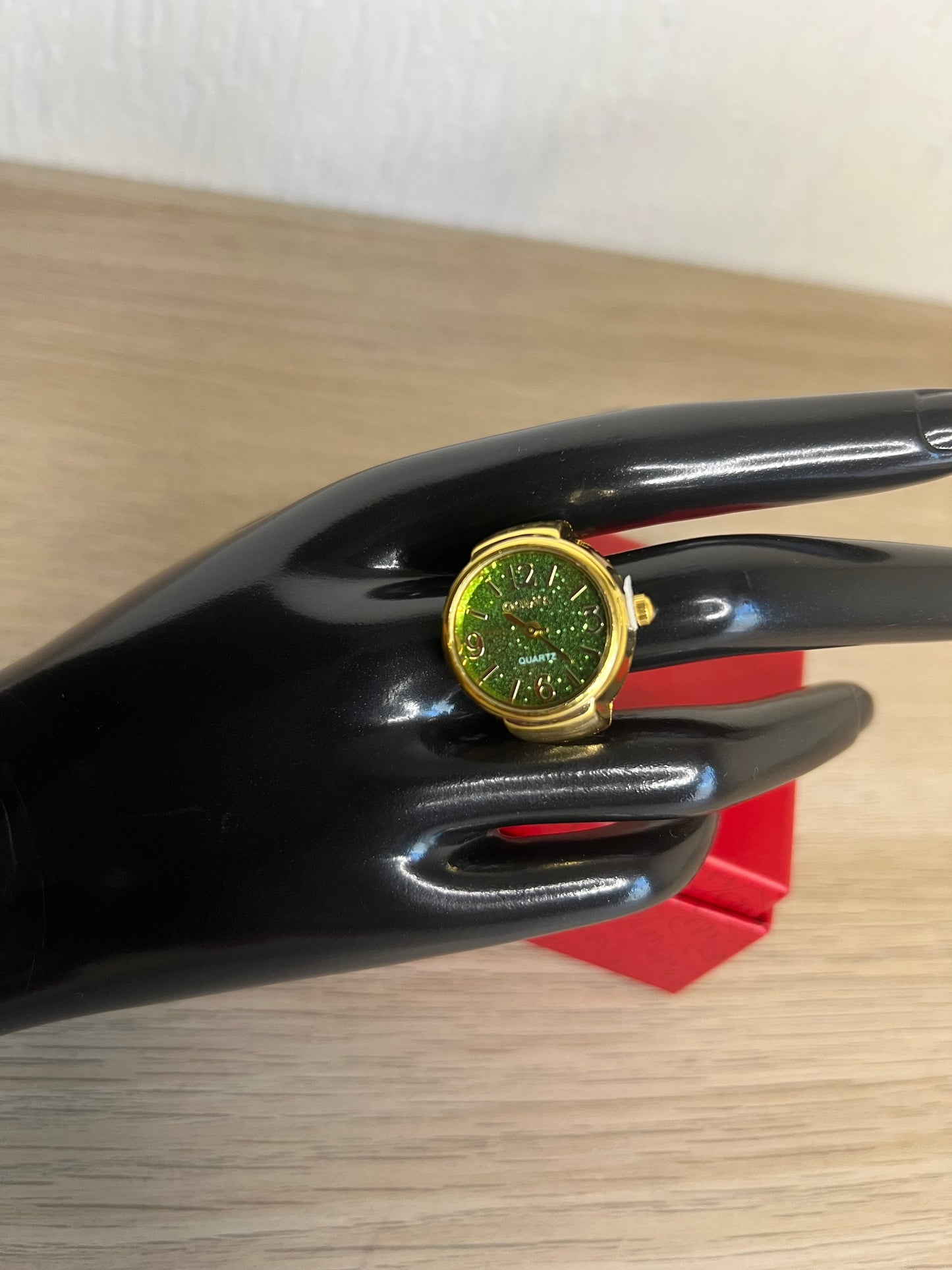 Bague montre Quartz dorée ⌚️ Lya-The Phénix Styles