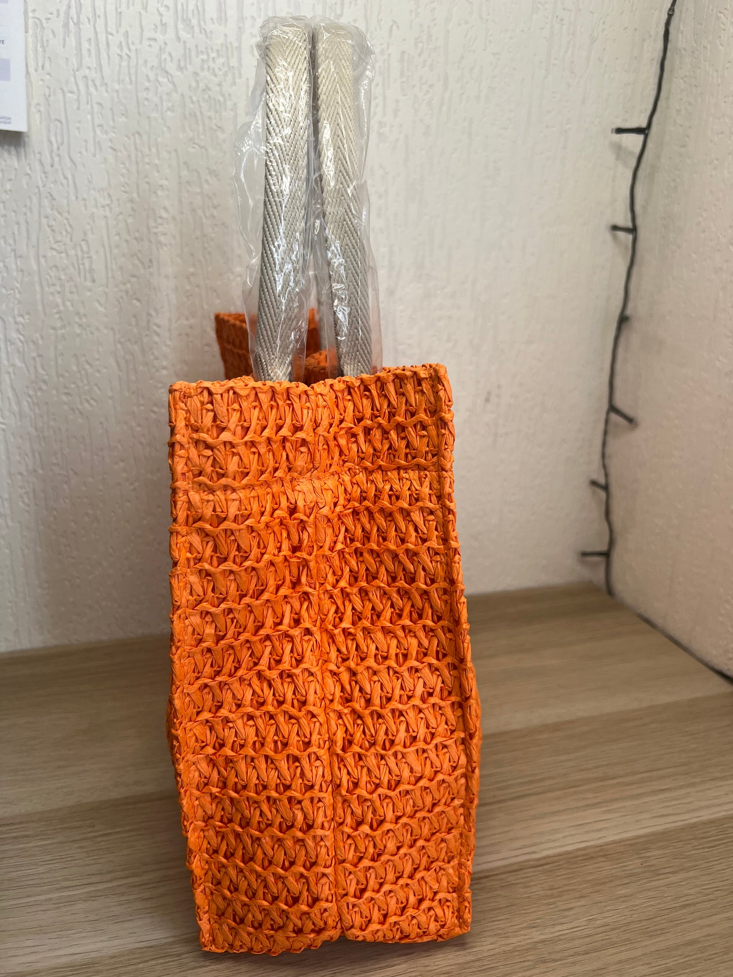 Sac cabas style paille JELLY-The Phénix Styles