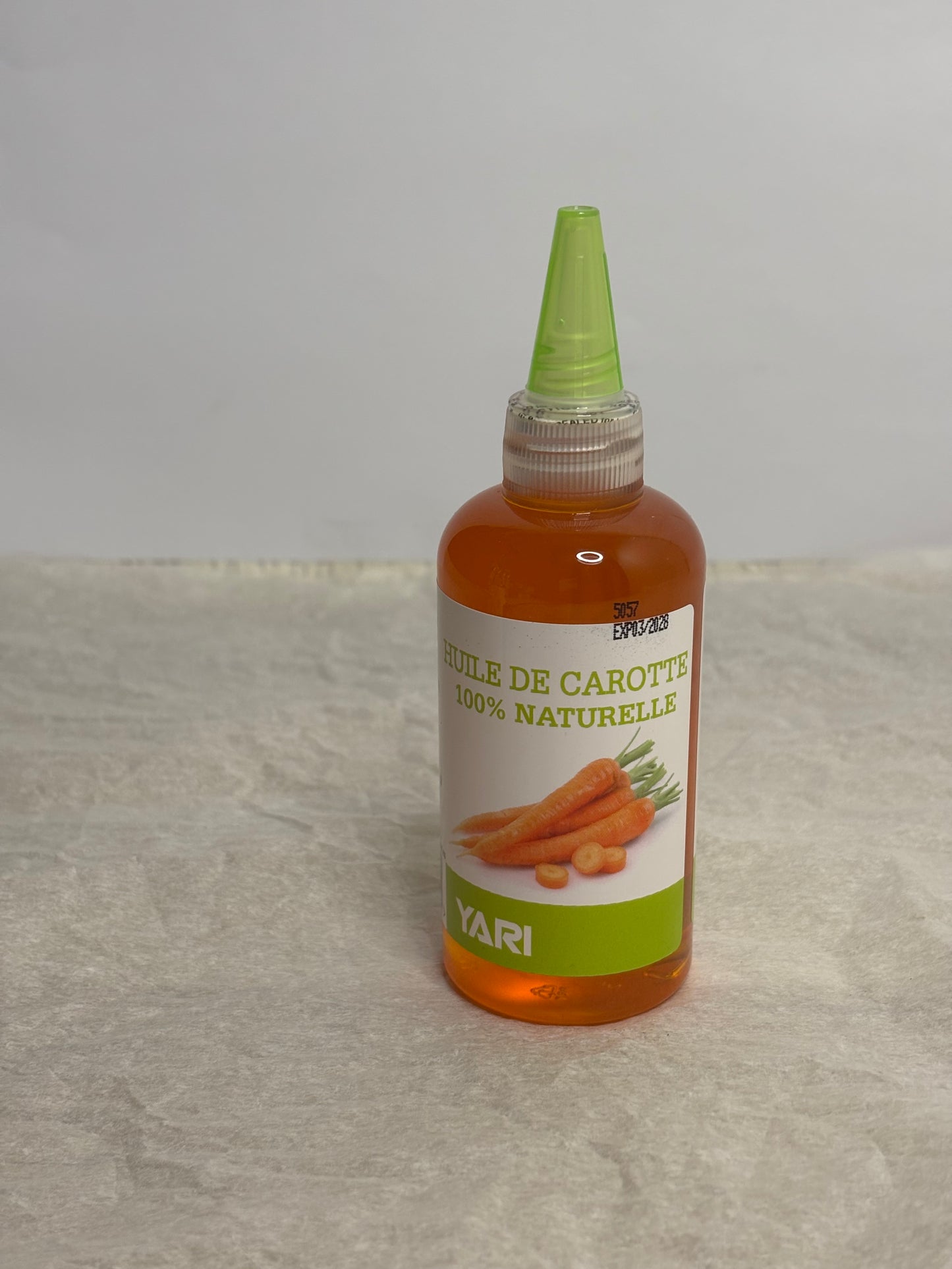 YARI Huile de Ricin Pure 105 ml & Huile de Carotte Pure 105ml