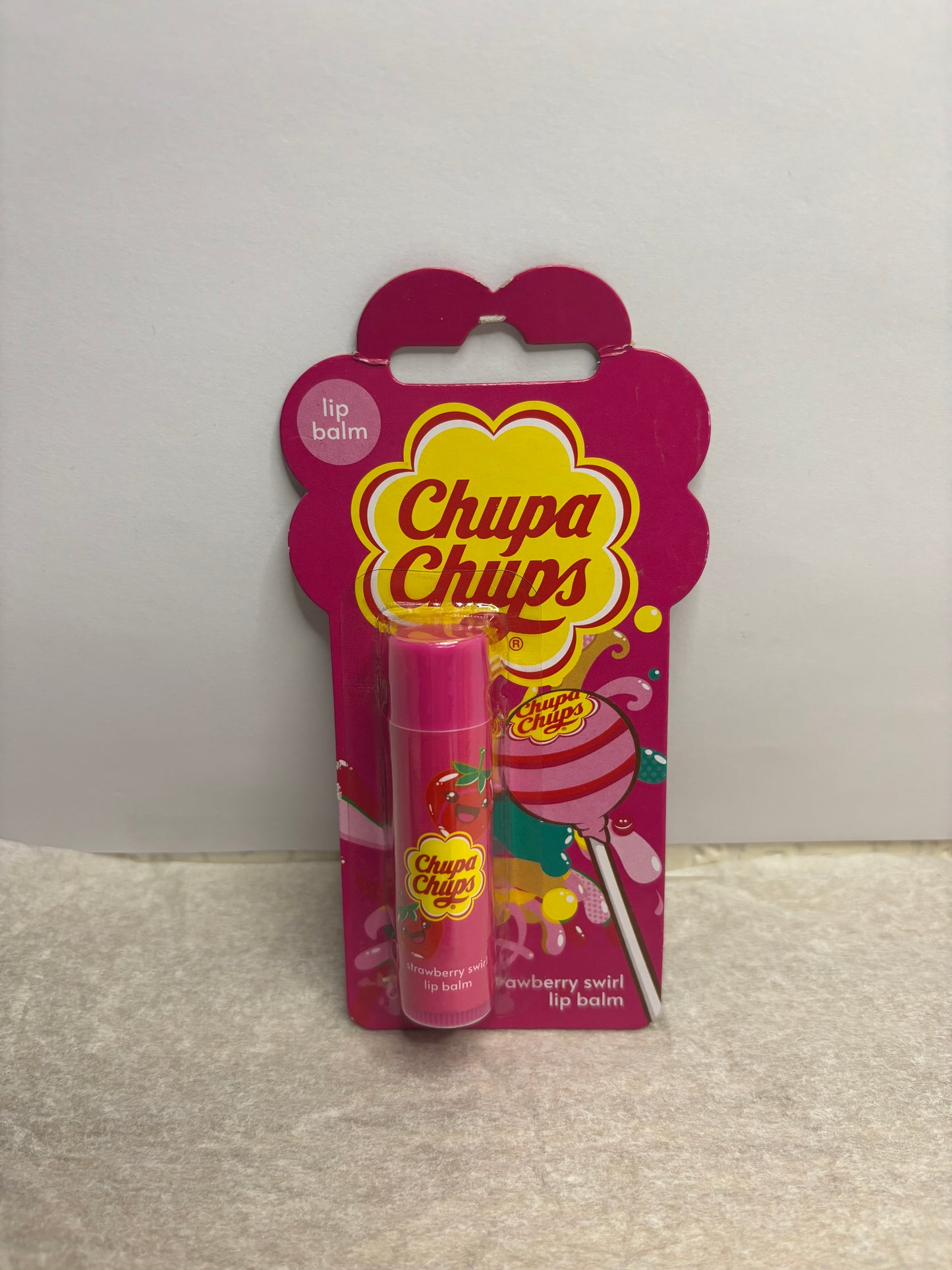 Baume à lèvres Chupa Chups tourbillon fraise-The Phénix Styles
