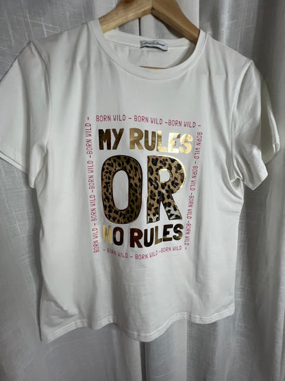 T-Shirt No Rules OR-The Phénix Styles