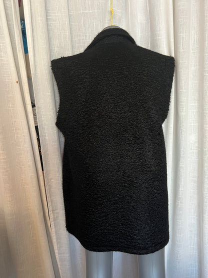Veste blazer sans manche moumoute Sophie- The Phénix Styles