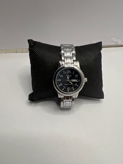 Montre Kelly-cadran rond argentée-The Phénix Styles