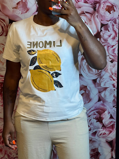 T-Shirt LIMONE 🍋-The Phénix Styles