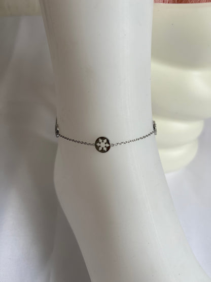 Bracelet cheville STAR-Silver-The Phénix Styles