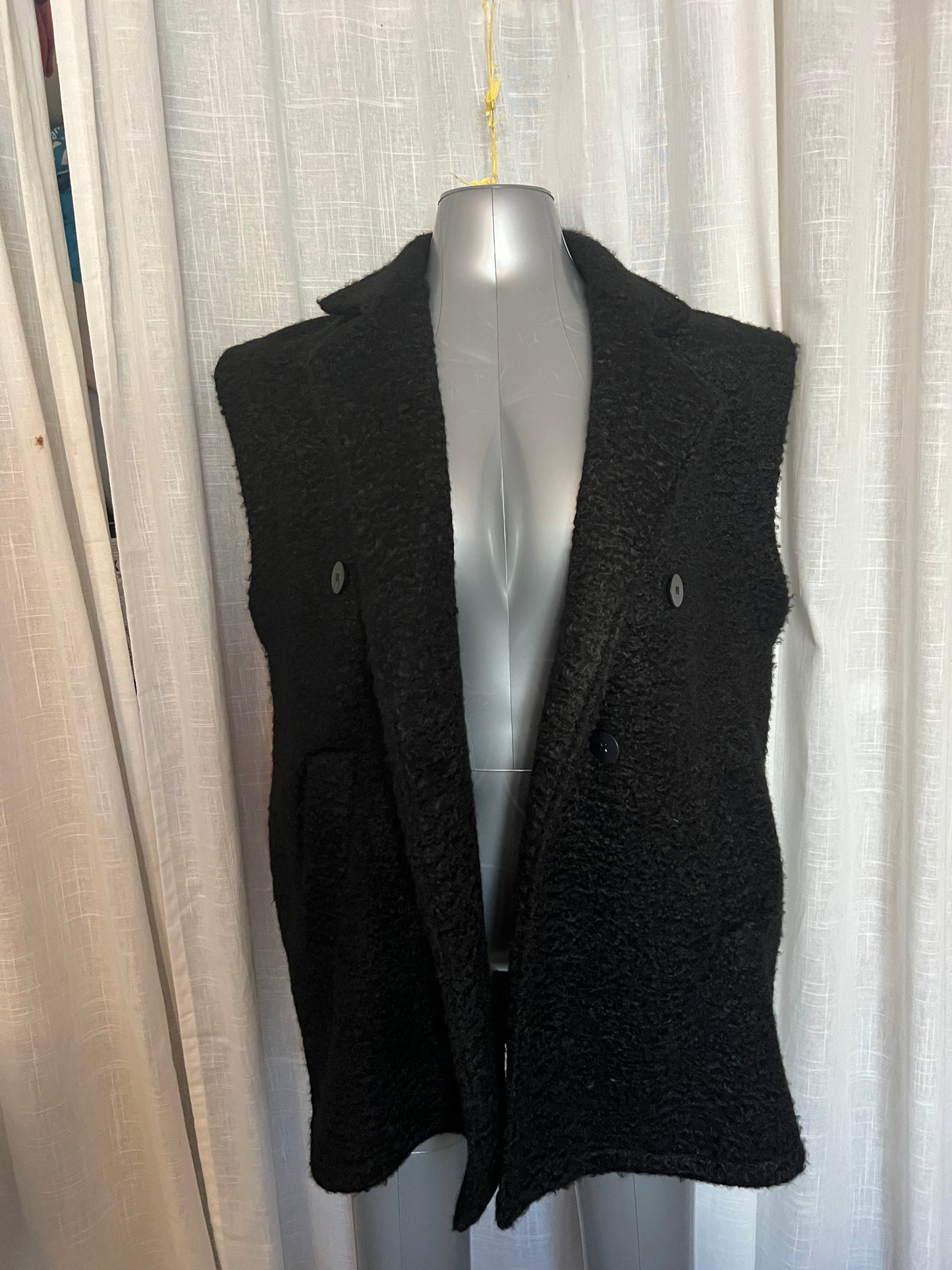 Veste blazer sans manche moumoute Sophie- The Phénix Styles