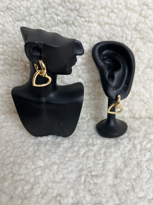 Boucles d’oreilles CŒUR -The Phénix Styles