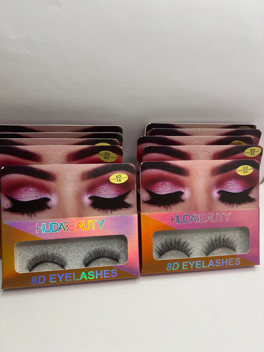 faux cils 8D-100% naturelle-The Phénix Styles