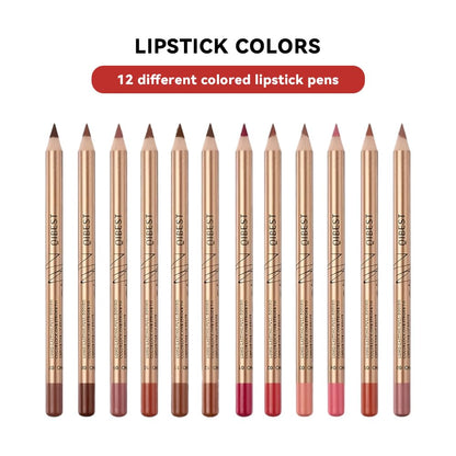 Lipliner Crayon Set,Nude Crayons à Lèvres-The Phénix Styles