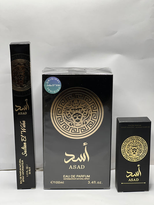 Box Parfums de Dubaï ASAD pour homme-Maison Sultan El Waha-The Phénix Styles