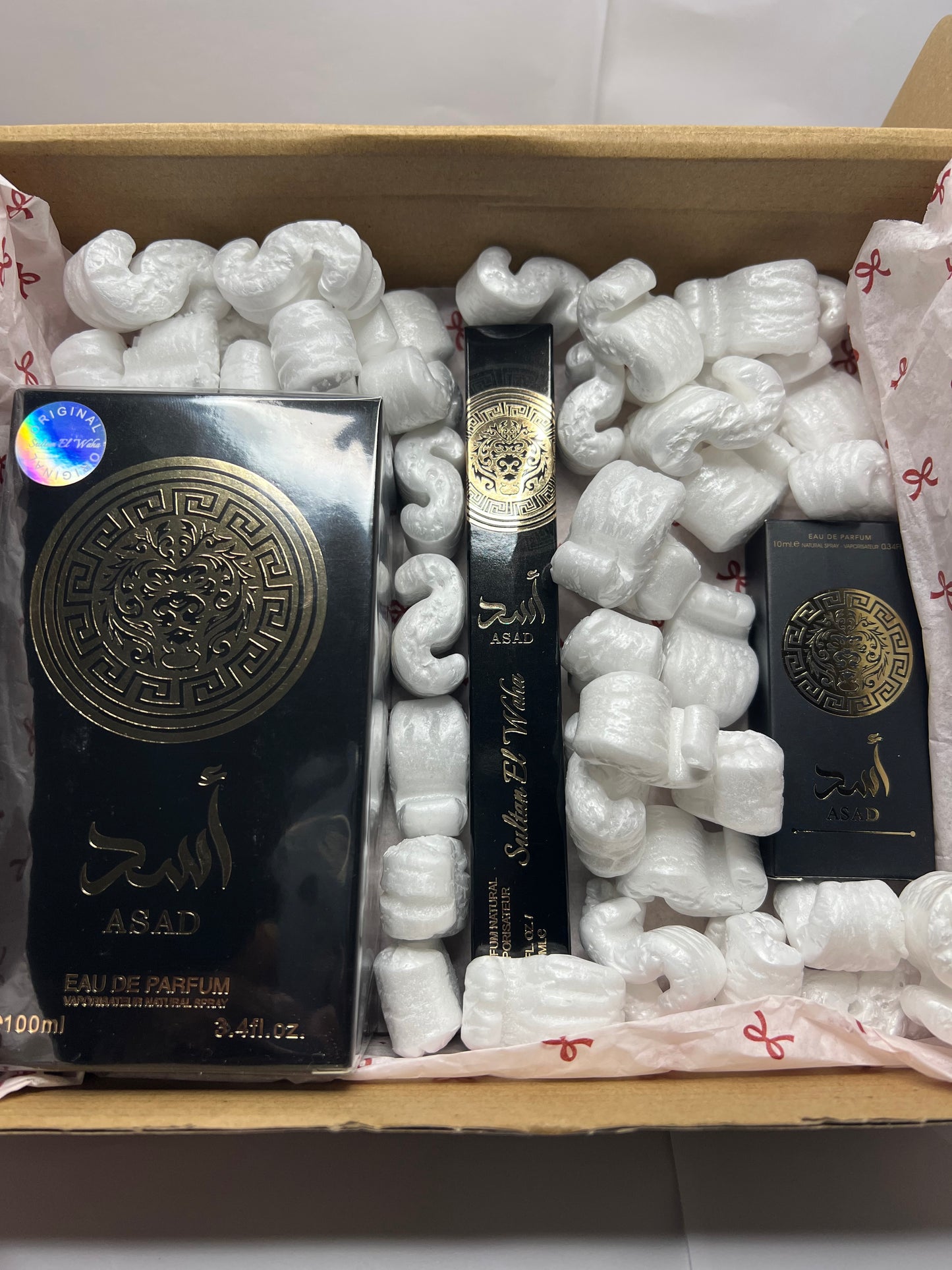 Box Parfums de Dubaï ASAD pour homme-Maison Sultan El Waha-The Phénix Styles