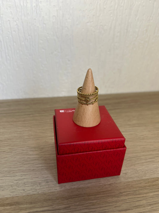Bague 💍 Soleil ☀️ ethnique dorée-The Phénix Styles