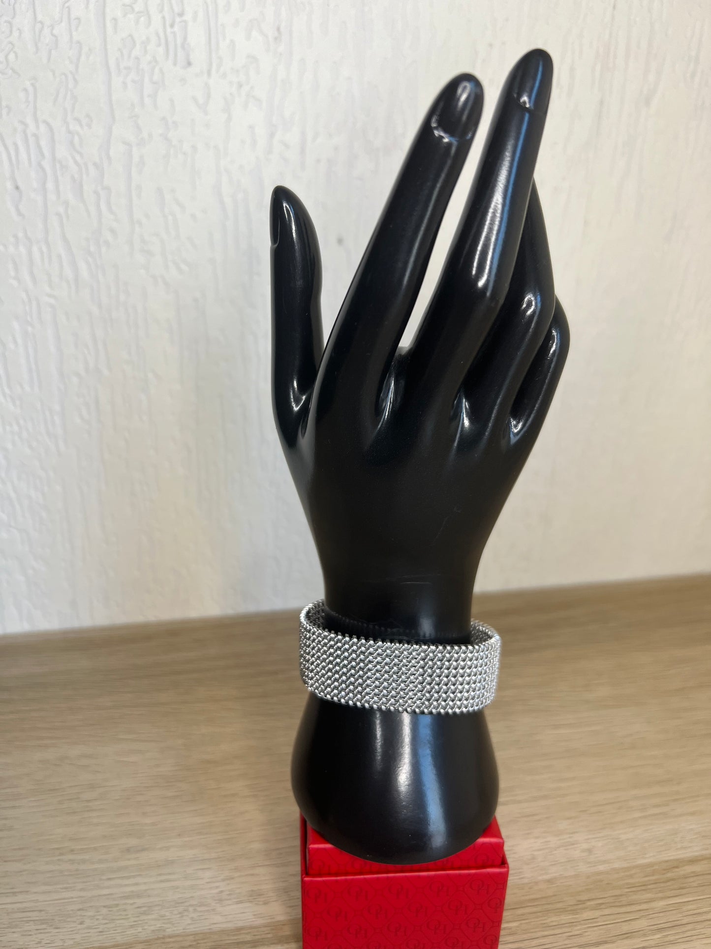 Bracelet NADÈGE ouvert tressé-The Phénix Styles