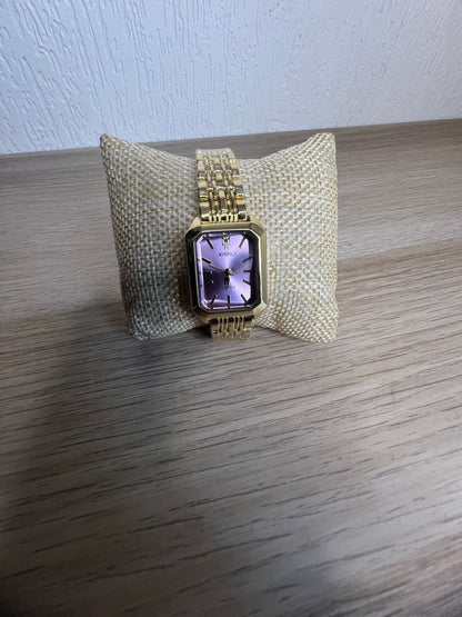 Montre ⌚️ Quartz bracelet dorée élégant en Quartz EOLIA-The Phénix Styles