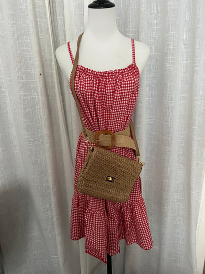 Robe fluide Vichy-The Phénix Styles