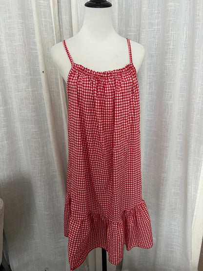 Robe fluide Vichy-The Phénix Styles