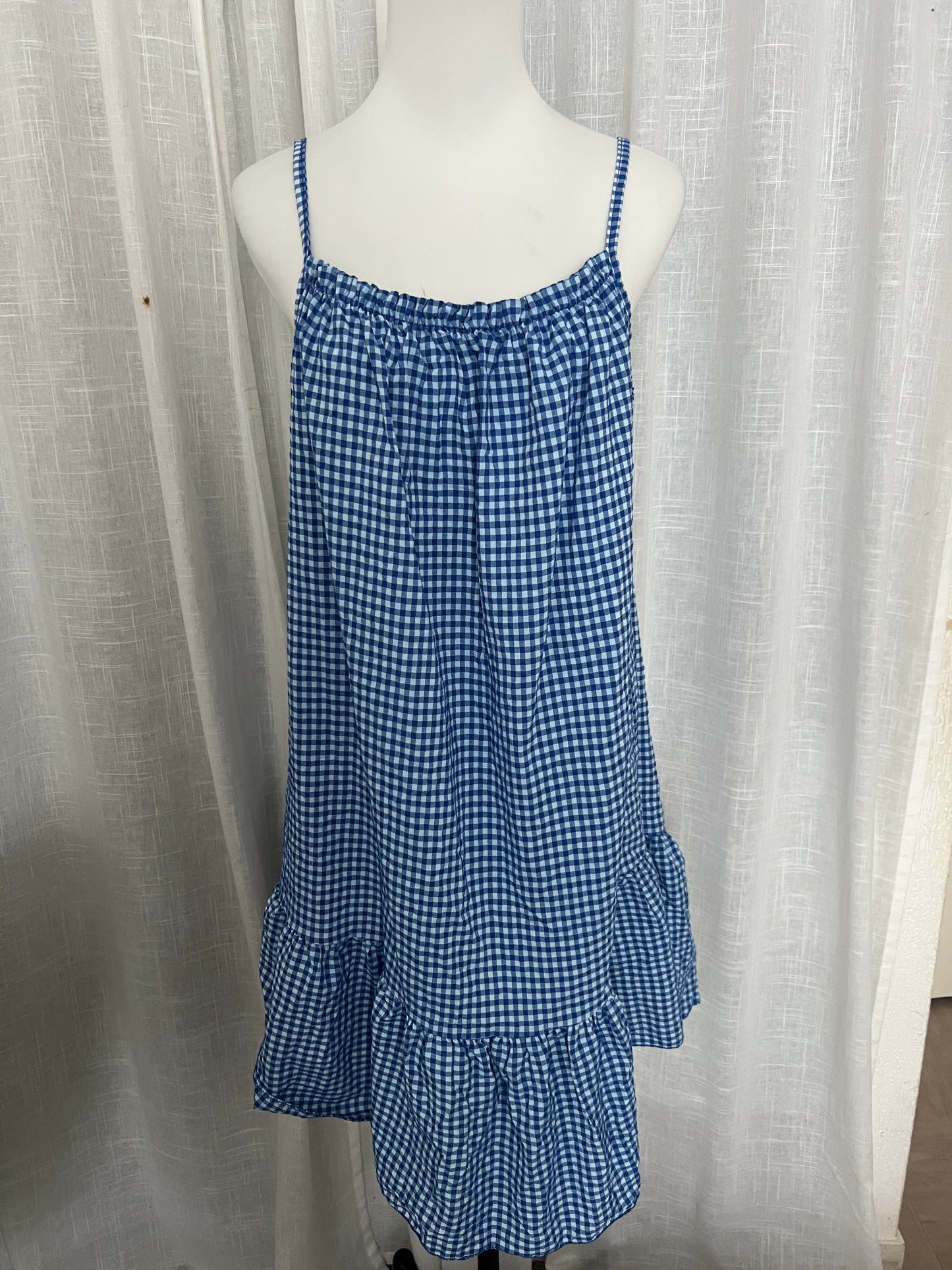 Robe fluide Vichy-The Phénix Styles