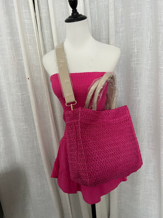 Sac cabas style paille JELLY-The Phénix Styles