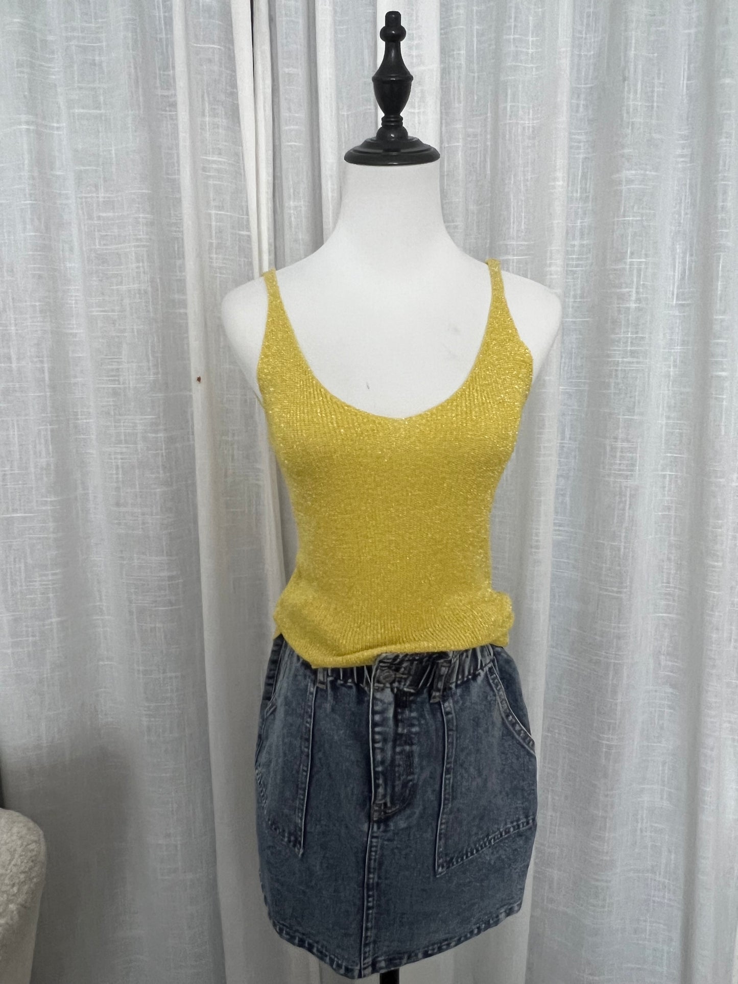 Débardeur à paillettes MENDY-The Phénix Styles