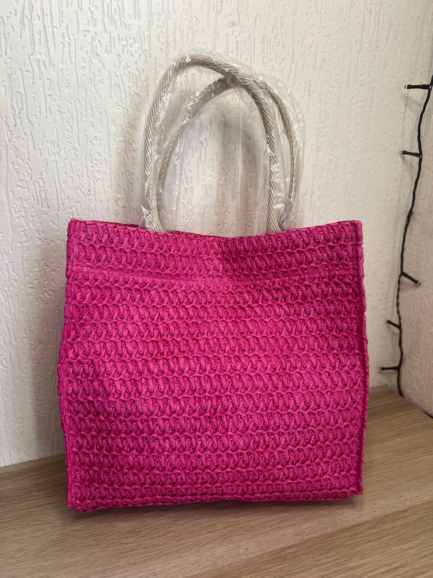 Sac cabas style paille JELLY-The Phénix Styles