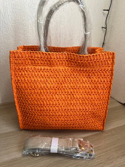 Sac cabas style paille JELLY-The Phénix Styles