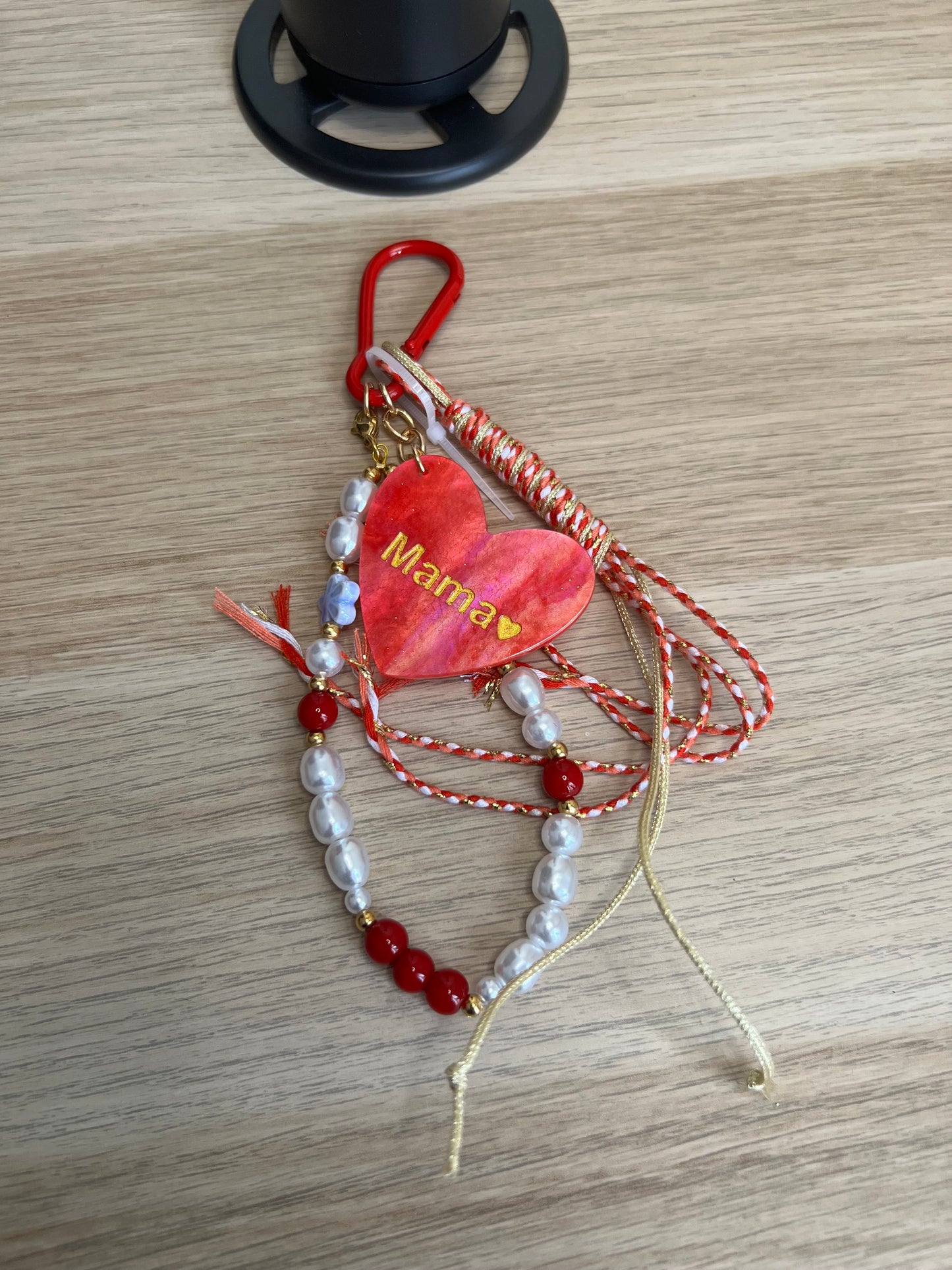 Grigri de sac alias bijoux de sac cœur ❤️ maman-The Phénix Styles
