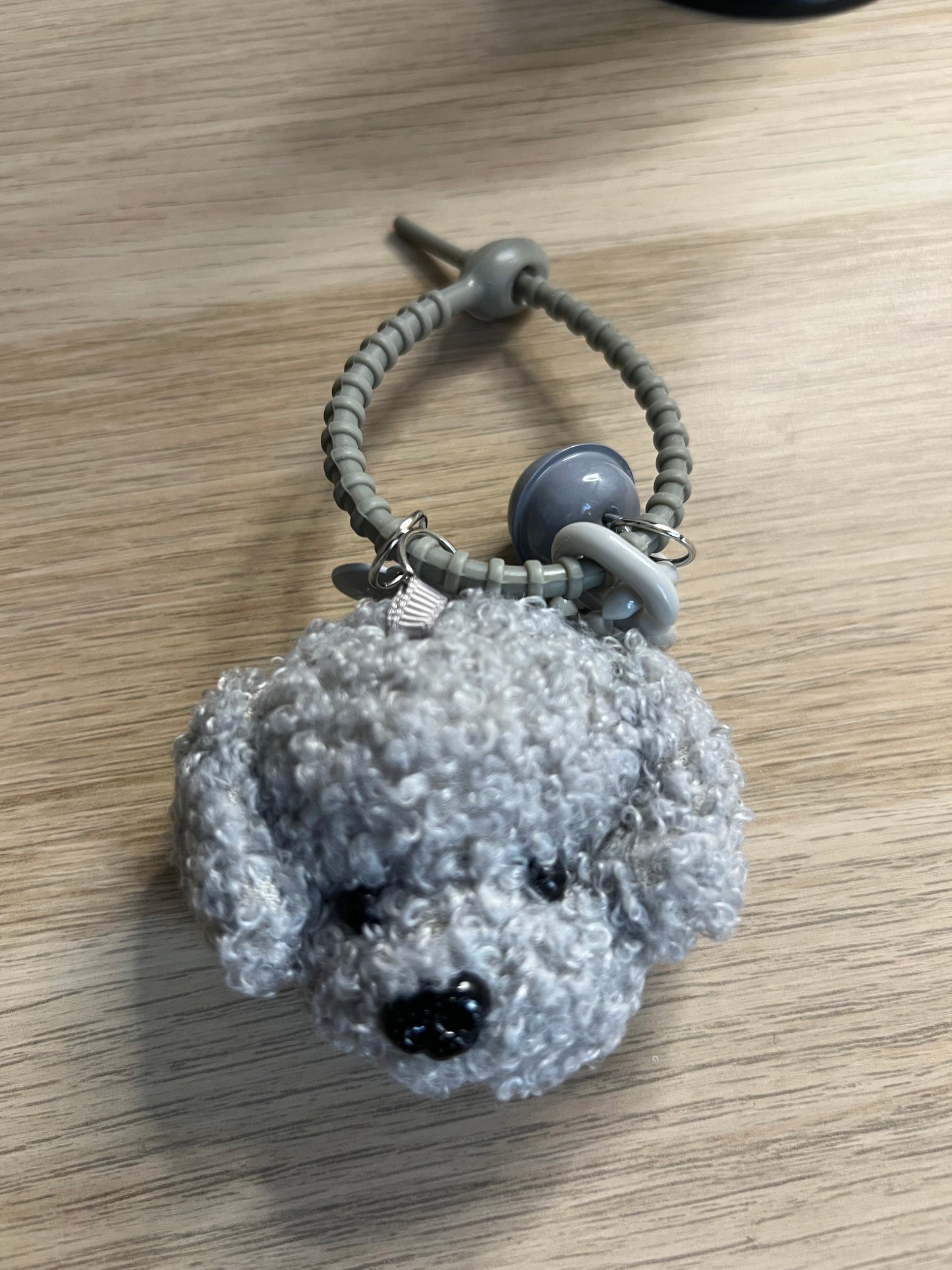 Grigri de sac alias bijoux sac tête de caniche-The Phénix Styles