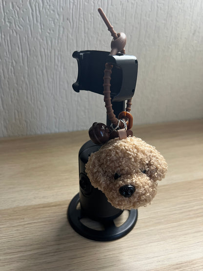 Grigri de sac alias bijoux sac tête de caniche-The Phénix Styles