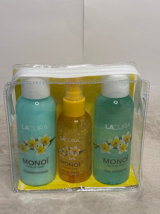🌺 Trousse de Voyage Monoï Fleur de Tiaré– Édition Été-The Phénix Styles