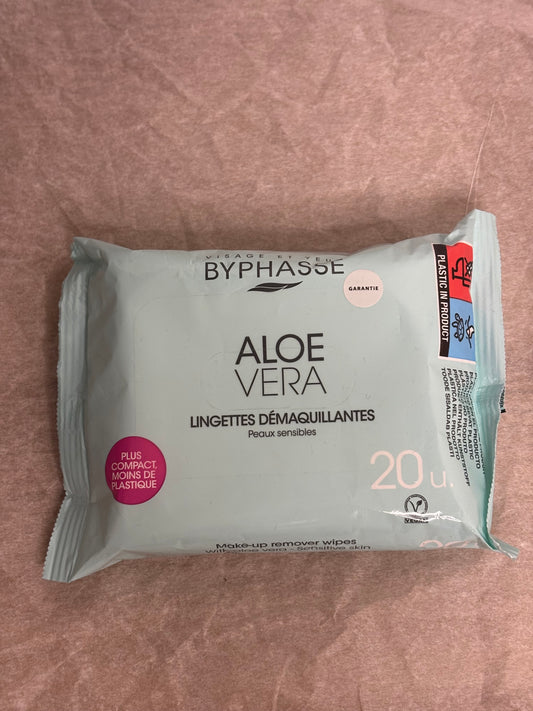 BYPHASSE
Lingettes Démaquillantes à l’Aloe Vera-The Phénix Styles